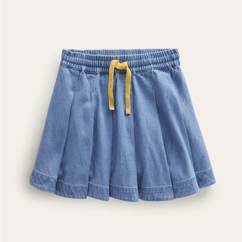 Mini Boden Pull-On Twirly Pleated Skirt